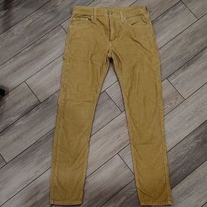 Levi 512 corduroy jeans | 30x32 | Tan